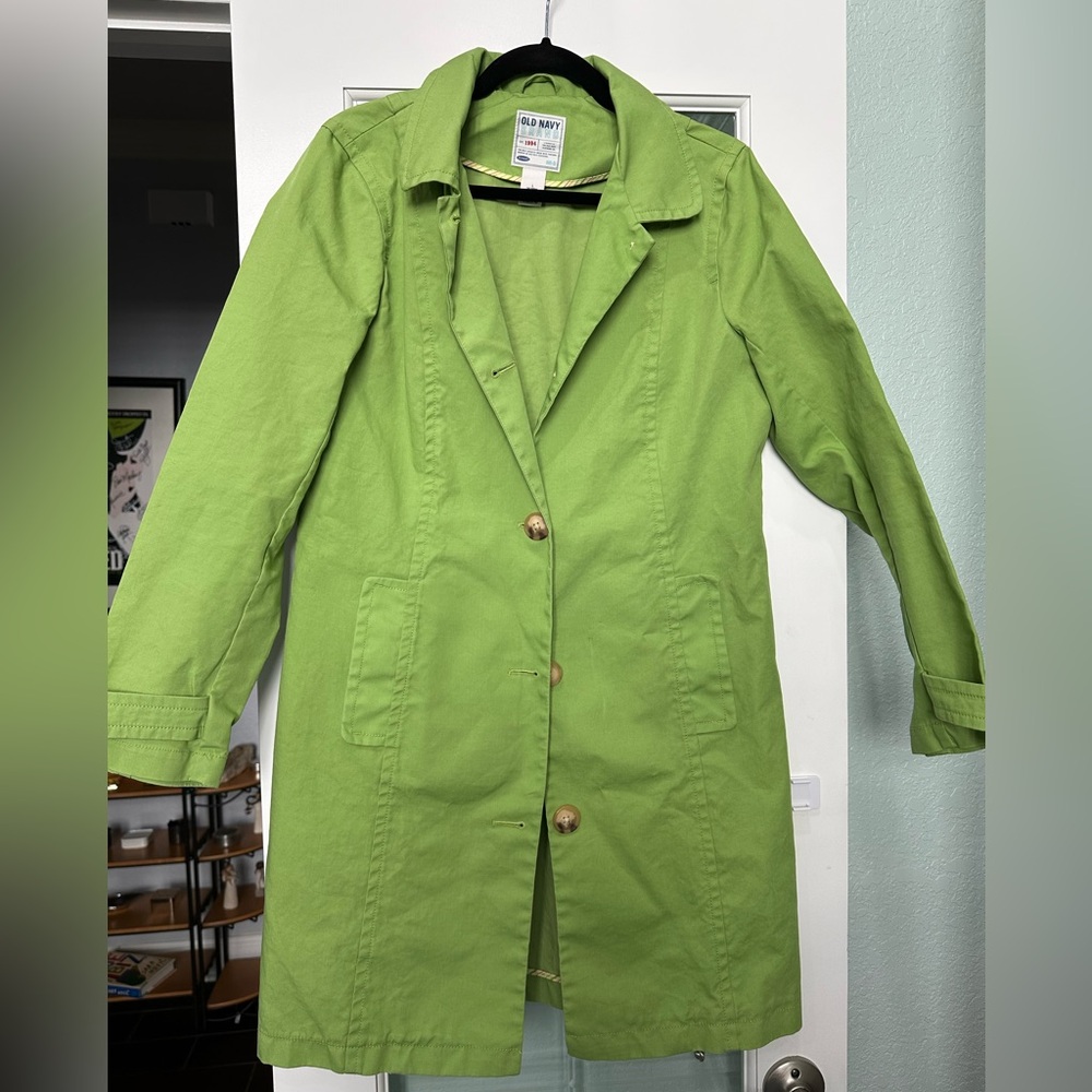 Old Navy Women’s Rain Jacketket Mid Length L